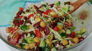 Red Bean Salad Recipe| Healthy Protein Salad | Rajma  Salad by Chatkhare dar khane