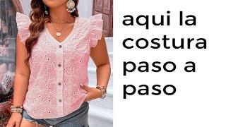 la mejor explicacion para hacer una blusa paso a paso