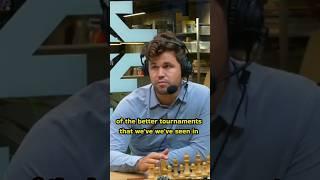 Magnus Carlsen Responds to Gukesh Becoming World Champion!!!!! #chess #shorts #short #trendingshorts