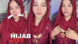 BIGO LIVE HIJAB BARBAR KEBAYA MERAH