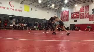 138 Varsity Ivan Kyrvianenko (South Broward) over Dully Brutus (Miramar) (Dec 9-3)