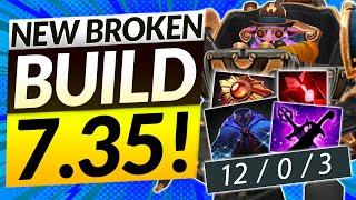 This NEW BROKEN Offlane Build is DISGUSTING (Patch 7.35) - Dota 2 Timbersaw Guide