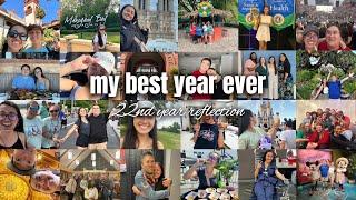 the best year of my life  22nd year reflection + 5 lessons I learned at 22