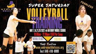 AMBROSE ATHLETICS VOLLEYBALL TRAINING