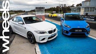 Ford Focus RS vs BMW M2 Drag Race | Wheels Plus | Wheels Australia