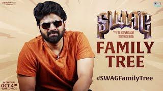 మీ వంశ మూల పురుషుడు ఎవరు? | #SWAGFamilyTree | #SWAGFromOct4th | Sree Vishnu | Hasith Goli | PMF