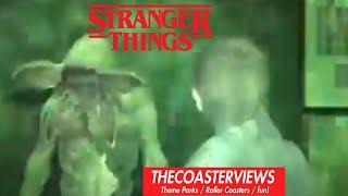 * Stranger Things Maze @ Halloween Horror Nights X TheCoasterViews Don't Try This!