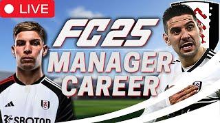 MITROVIC IS BACK! | FC 25 Fulham Career Mode LIVE!