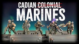 Kitbashing Imperial Guard: Custom Cadian Colonial Marines