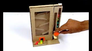 How to Make Bubble Gum Run Game from Cardboard - Cardboard Game