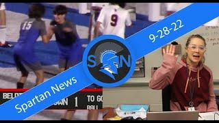 Sparta High School Spartan News 9-28-22