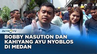 Bobby Nasution dan Kahiyang Ayu Nyoblos di Medan