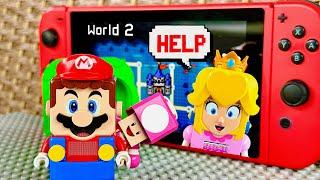 Lego Super Mario World Stories Episode 2! 🪨 “Going Underground!” #legomario