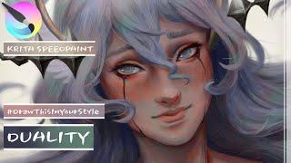 SPEEDPAINT | [DTIYS] "Duality" | Krita