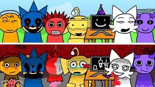 Incredibox - Sprunki Retake But Sprunked Version | Normal Vs Horror Versions