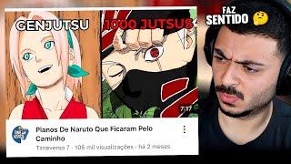 KAMUZ REAGE: PLANOS DE NARUTO QUE FICARAM PELO CAMINHO