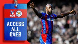 Pitch-side view of late drama | Access All Over Crystal Palace v Leicester