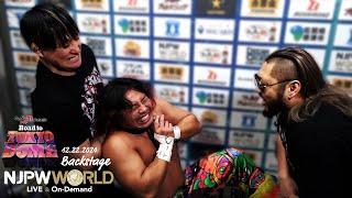 #njwk19 0th match Backstage (with Subtitles) 12/22/24 | Road to TOKYO DOME 第0試合 Backstage