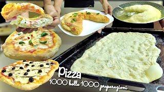 PIZZA 1000 BOLLE unico impasto 1000 preparazioni  SENZA IMPASTARE 