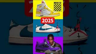 TOP 10 sneakers in 2025‼️#sneakers #jordan #sneakerhead #hypebeast #shorts