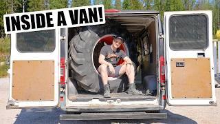 Exploding GIANT Tractor Tire with 4500 psi Compressor | +Split Rim Tire!