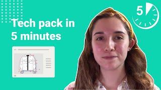 How to make a professional Tech pack in 5 minutes