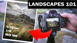 START HERE! Landscape Photography 101