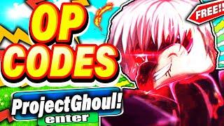 ALL 17 NEW FREE SPINS *OP UPDATE* CODES In Roblox Project Ghoul!