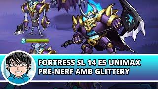 Idle Heroes - Fortress Seal Land 14 E5 Unimax Pre-Nerf AMB Glittery