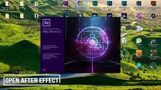 How to change After Effects cc 2018 from French to English