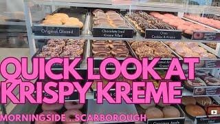 QUICK  LOOK AT KRISPY KREME STORE IN TORONTO