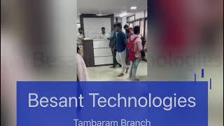 Best Software Training Institute in Chennai Tambaram | Placements | Besant Technologies