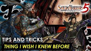 Samurai Warriors 5 - Things i Wish i Knew Before (Tips and Tricks)