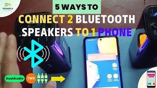 How to Connect 2 Bluetooth Speakers to One Phone - 5 Possible Ways to Do This!!!