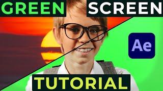 Adobe After Effects | Green Screen Tutorial | Beginner