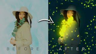 How to Create Glow Effect - Photoshop Tutorial || Glowing effect in Photoshop Editing 2024