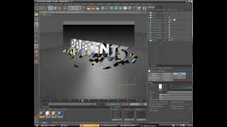 Как сделать интро для канала в cinema 4d