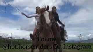 Cruel hORSE RIDING BY women