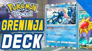 Greninja Starmie Aggro Deck for Pokemon Pocket