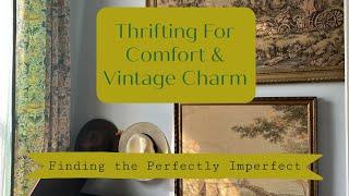 Thrifting For The Perfectly Imperfect Office Make over #thrifthauls #vintage #decor #makeover