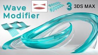 || Wave Modifier || 3ds max Full tutorial Basic to Advance ||