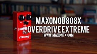 Maxon FX: OD808X Overdrive Extreme