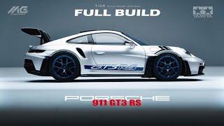 Porsche 911 GT3 RS | Tamiya | 1/24 | Full Build | Scale Model | ASMR |