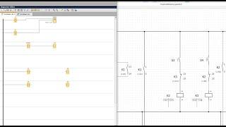 Vom Schaltplan zum Kontaktplan der Siemens Logo, Tutorial mit der Selbsthaltung und der Verriegelung