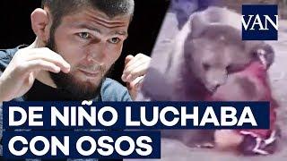  McGregor vs. Nurmagomedov, el ruso que entrenaba de niño con osos