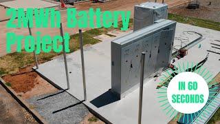 2MWh Battery Job in 60 Seconds