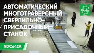 Nanxing NDC642A Автоматический многотраверсный сверлильно-присадочный станок Нансинг  NDC642A