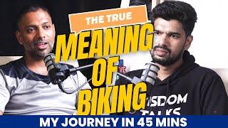 Everything About my Motorcycling Journey So Far with @wisdomtalkspodcast