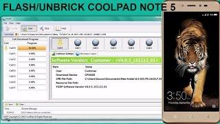 Flash/Unbrick Coolpad Note 5 | Coolpad Note 5 Stock ROM Flashing