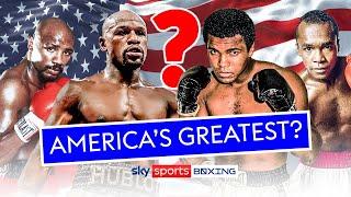 DEBATE: Who is the GREATEST American boxer of all time?!